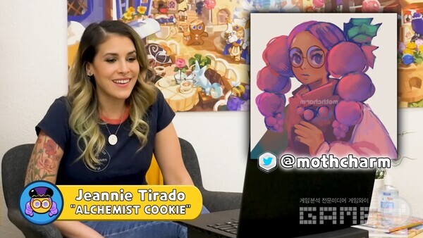 성우진 인플루언서의 팬아트 리액션