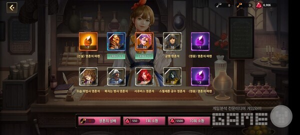 수집욕구를 자극하는 요소, 지휘관 시스템