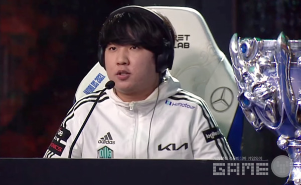 담원 기아 탑라이너 '칸' 김동하