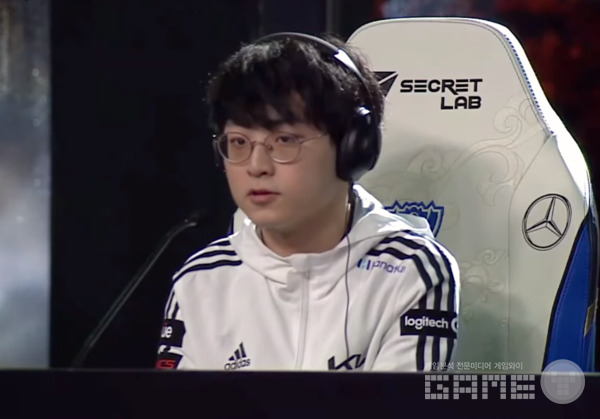 담원 기아 미드라이너 '쇼메이커' 허수