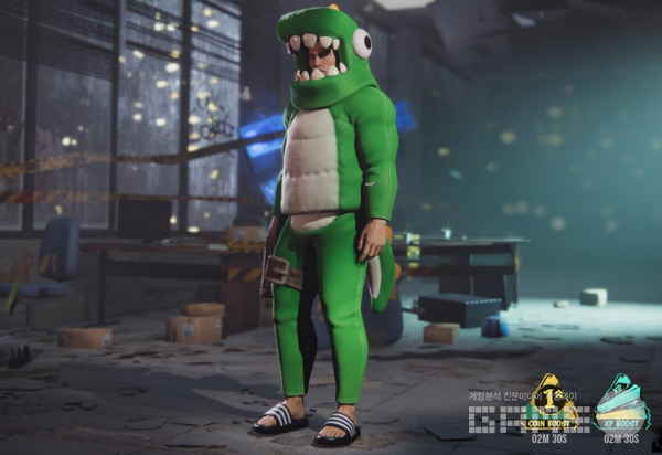 3선 슬리퍼가 눈길을 끄는 세이프하우스(Safe House) 캐릭터