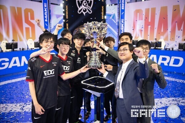 2021 롤드컵 우승팀 EDG