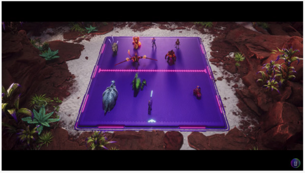 이용자도 직접 전투에 참여하는 것이 차이점.  사진= 일루비움 공식 홈페이지