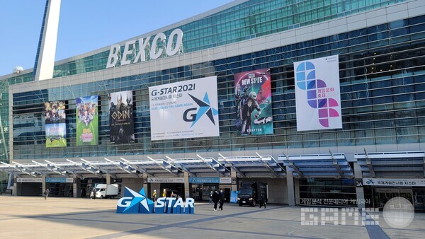 지스타 현장, 사진=게임와이 촬영