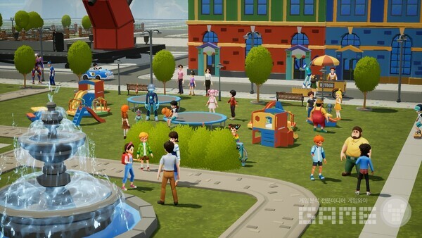 캐리파크 인게임 화면