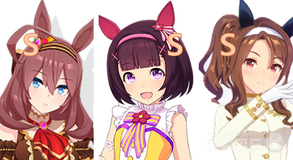 미호노 부르봉(도주),  니시노플라워(선행), 킹 헤일로(선입)