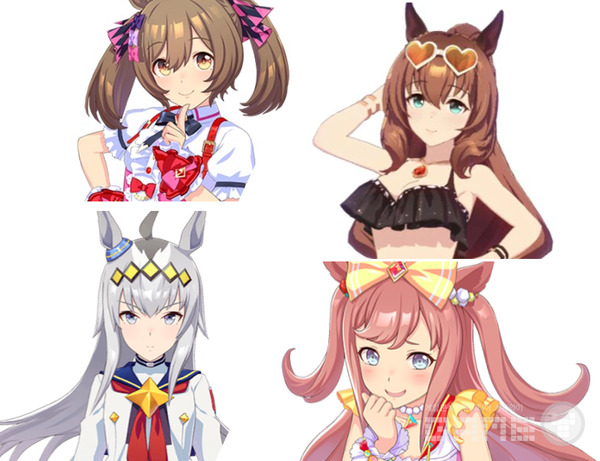 스마트팔콘(도주), 수영복 마르젠스키(도주), 오그리캡(선입/선행), 아그네스 디지털(삽입/선입)