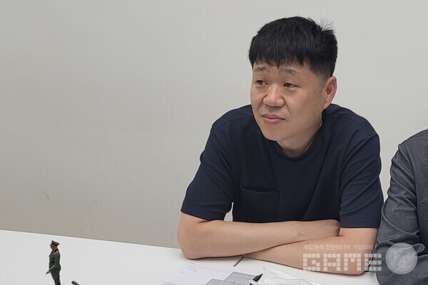 빅브레이크게임즈 박수용 대표, 게임와이 촬영