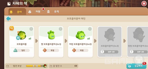 쿵야도 섞으면 상위 레벨의 쿵야를 만들어낼 수 있다