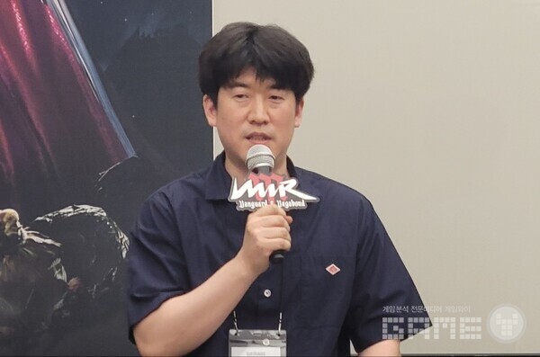 김용석 기획팀장, 사진 = 게임와이 촬영