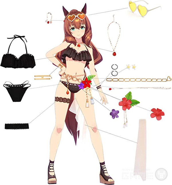 코스프레 의상도 등장한 물 마르 /아마존