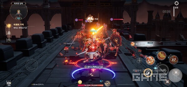 세븐나이츠 레볼루션 플레이 /게임와이 촬영