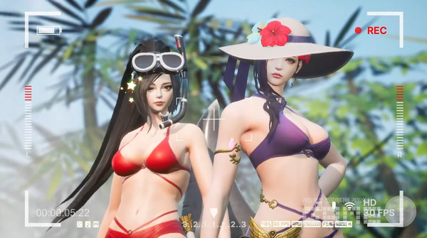 삼국블레이드 최초의 수영복 코스튬 /액션스퀘어