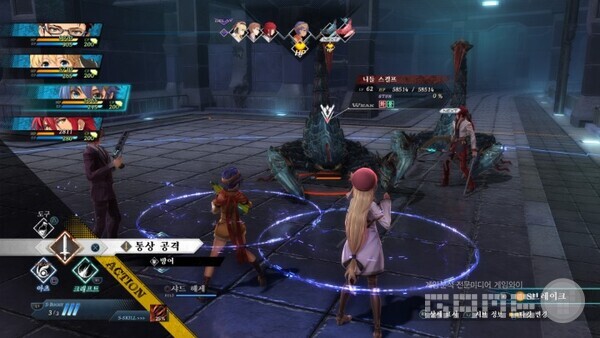 궤적 시리즈의 묘미인 AT 배틀 및 액션 요소가 심리스 시스템과 융합했다 /게임피아