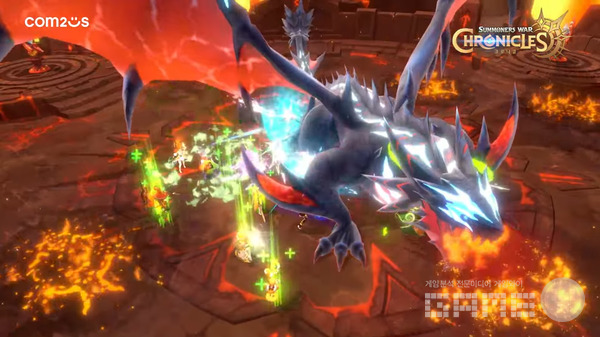 강력하고 거대한 용인 레이드 보스 ‘나라카’ /영상 갈무리