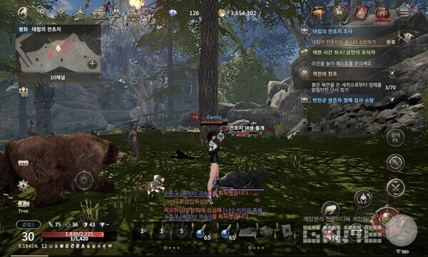 이후 전개는 닥치고 자동전투다. 히트2 /게임와이 촬영