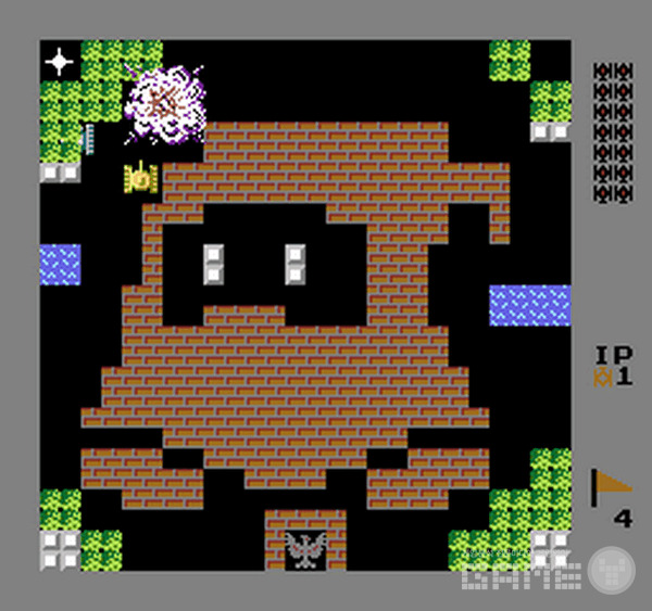 패밀리 컴퓨터로 출시됐던 배틀 시티 / arcade-history.com 