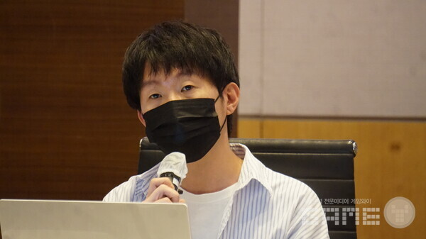 선상웅 사업 PM / 게임와이 촬영