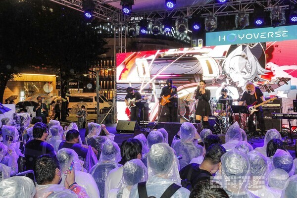 액션 RPG 붕괴3rd 2022 홍대 버스커 버디 페스타 참가 /호요버스