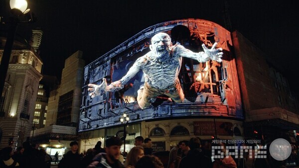 칼리스토 프로토콜 전광판 /크래프톤