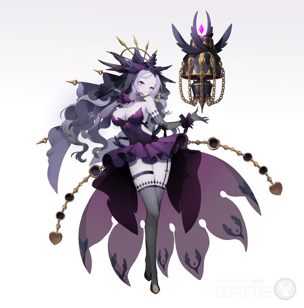 불사형 '비올레트'의 일러스트 / 카카오게임즈 제공