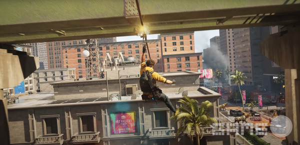 레펠로 진입하는 영식의 모습 / 출처 : 공식 시네마틱 영상