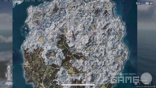 기존보다 맵도 커졌고, 케이블카와 기차의 이동경로도 보인다 / 게임와이 촬영