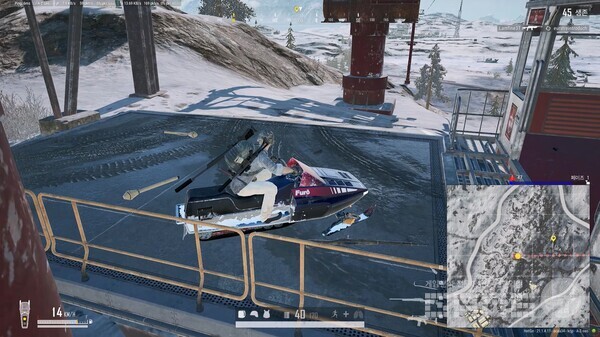 판처파우스트를 사용하기 쉬운 위치에 스폰해준다 / 게임와이 촬영