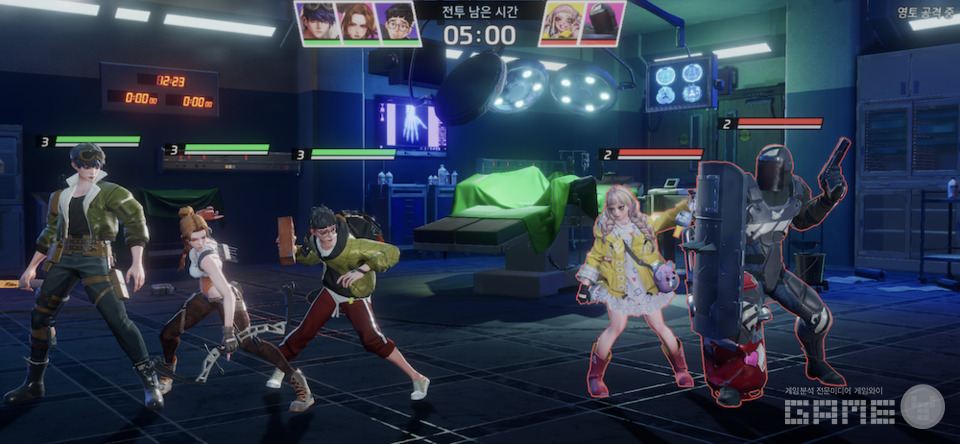 '빌딩 앤 파이터' 전투 장면 / 게임와이 캡처