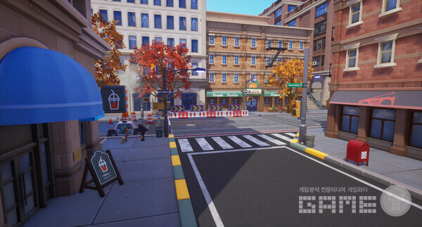 월드 테마 트랙의 전경 / 넥슨