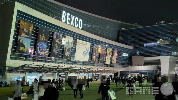 2022 지스타의 마지막 모습 / 게임와이 촬영