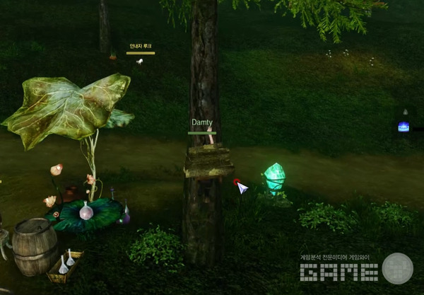 나무를 오른다. 아키에이지 /게임와이 촬영