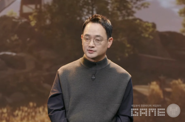 김상구 본부장은 운영 경험을 바탕으로 '아키에이지 워'를 서포트한다고 말했다 / 출처 '아키에이지 워' 유튜브
