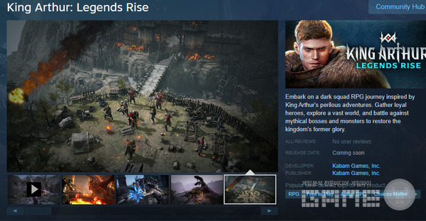 스팀 페이지에서도 확인할 수 있다 / 출처 스팀 