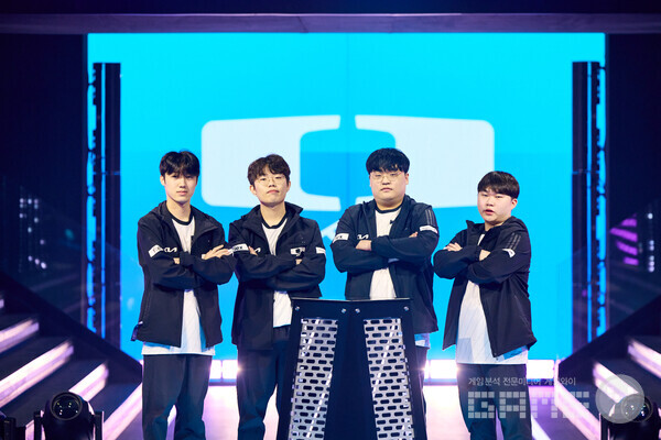 한국 대표팀 디플러스 기아(왼쪽부터 '세이덴' 전민재, '오살' 고한빈, '파비안' 박상철, '포레스트' 김량우)