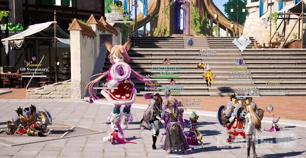 그랑사가: 언리미티드  ‘아이돌&팬’ 시스템 /엔픽셀