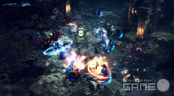 미르M의 전투 장면