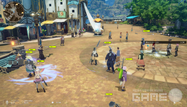 블루 프로토콜 /게임와이 촬영