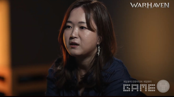 '워헤이븐'을 개발 중인 최은영 아트 디렉터 /넥슨