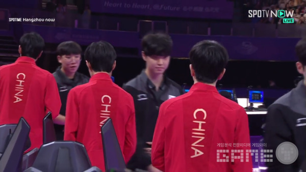 아시안게임 롤 중국 4강경기 승리 /스포TV