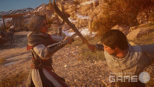 열심히 훈련하면서