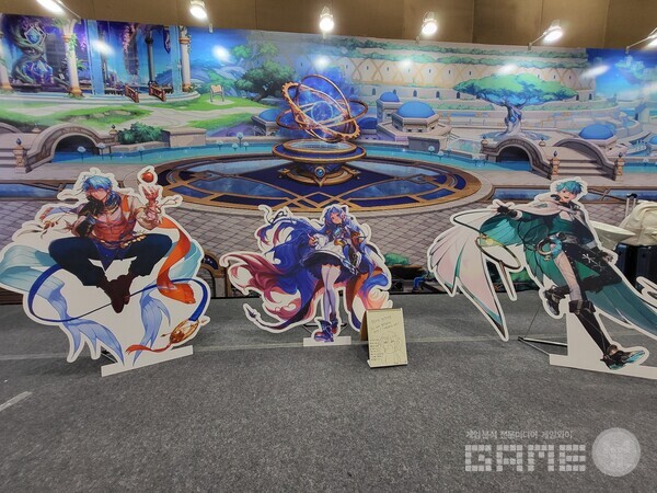 들어가서 우측을 보면 던전앤파이터 부스가 대기중! / 게임와이 촬영