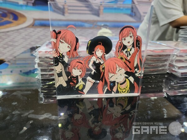이벤트에 참여하면 마븜씨 아크릴을 얻을 수 있다 / 게임와이 촬영
