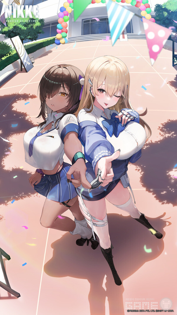 니케 일러스트 /레벨 인피니트