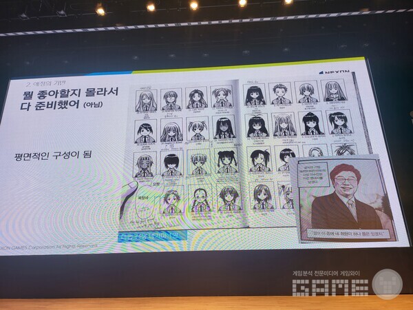 이전에는 좋은 방법이었지만, 현재에는 조금 아쉬운 방법이라고 말한 예시 / 게임와이 촬영