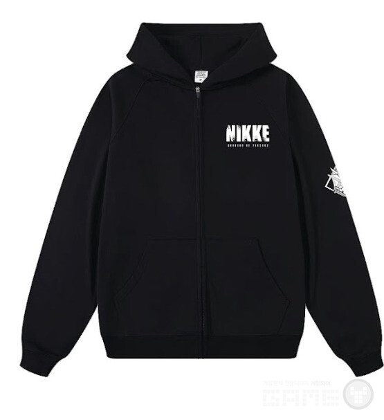 니케 1주년 니케를 찾아라 전광판 이벤트 상품 니케 후드티