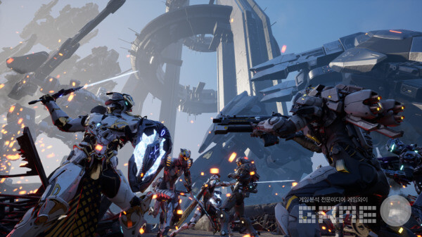 바이오슈트 전투. RF온라인 넥스트 /넷마블