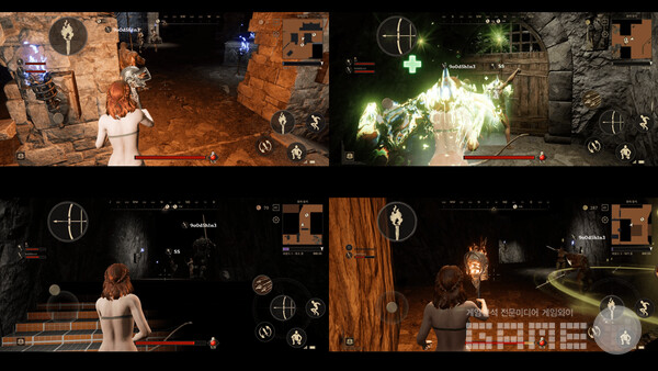 종족이 다양한만큼 사용하는 무기 및 특성이 다르다 / 크래프톤 제공