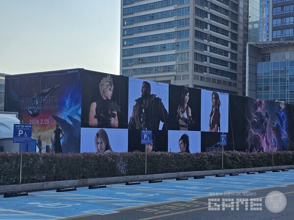 지스타2023 현장, 반다이 남코부스 /게임와이 촬영