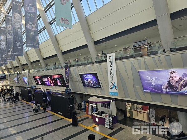 지스타2023 현장 /게임와이 촬영